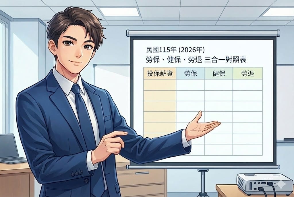 115年勞健保試算表